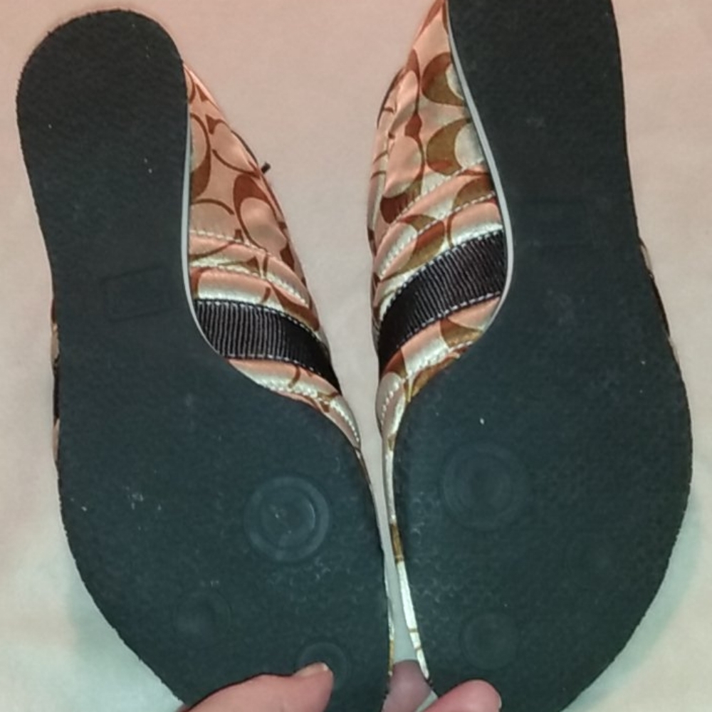 Coach satin lace up sneakers - Picture 10 of 10